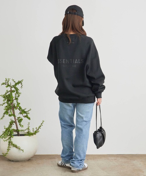 セール】FOG ESSENTIALS/エッセンシャルズ BACK LOGO CREW SWEAT