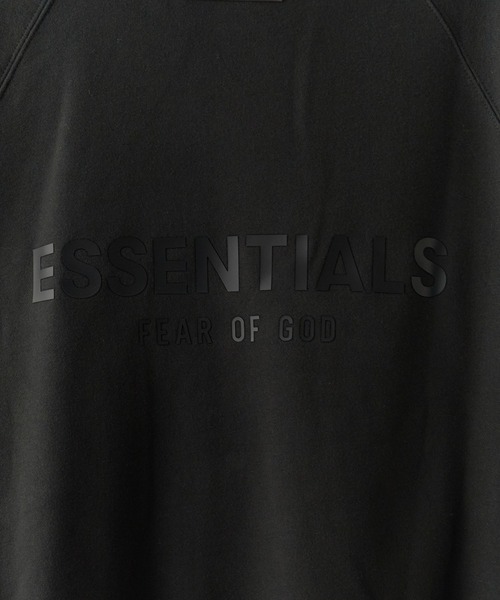Fog Essentials スウェット 黒ブラック 反射フォント入手困難 ロゴ