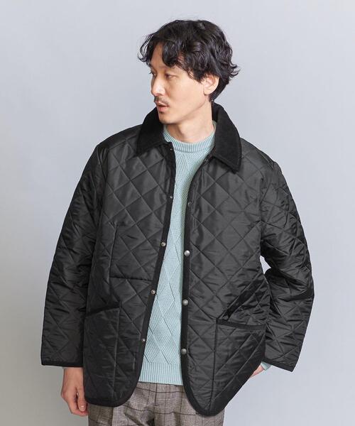 Traditional Weatherwear（トラディショナルウェザーウェア）の「＜Traditional Weatherwear＞ WAVERLY BYSP/キルトジャケット（カバーオール・メンズ・ブラック/ネイビー・36/38/40/42）」の10枚目の写真