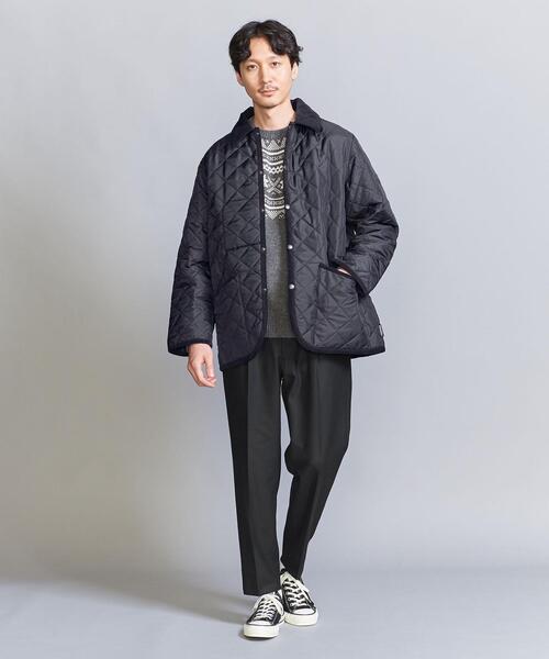 Traditional Weatherwear（トラディショナルウェザーウェア）の「＜Traditional Weatherwear＞ WAVERLY BYSP/キルトジャケット（カバーオール・メンズ・ブラック/ネイビー・36/38/40/42）」の4枚目の写真