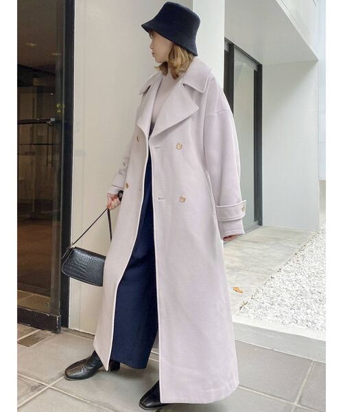 dazzlin(ダズリン)の「ラップデザインワイドパンツ(その他パンツ・レディース・イエロー/ネイビー/ベージュ・SMALL/MEDIUM)」の10枚目の写真