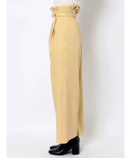 dazzlin(ダズリン)の「ラップデザインワイドパンツ(その他パンツ・レディース・イエロー/ネイビー/ベージュ・SMALL/MEDIUM)」の21枚目の写真