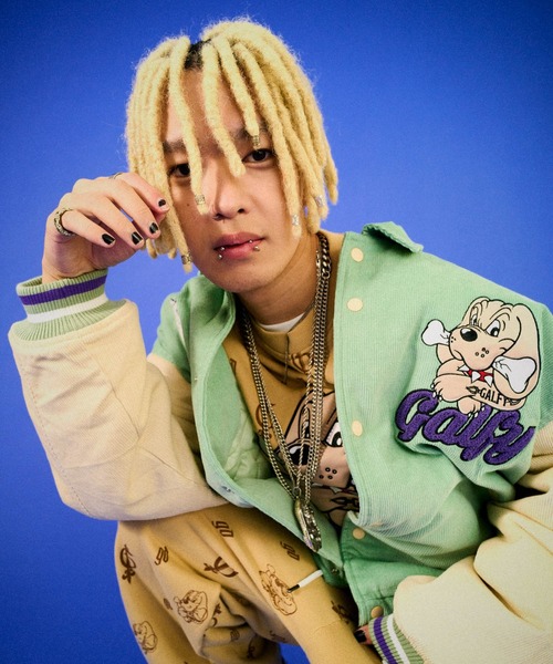 激シブ】 Galfy ガルフィー スタジャン コーデュロイ キルティング