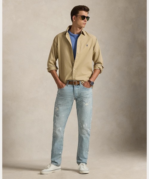 POLO RALPH LAUREN（ポロ ラルフ ローレン）の「クラシック フィット ガーメントダイド オックスフォード シャツ（シャツ/ブラウス・メンズ・ブラウン系5・S/XXL/XL/L/XS/M）」の7枚目の写真