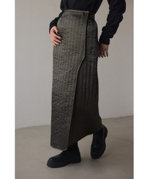 BLACK BY MOUSSY | quilting wrap skirt(キルティングラップスカート)(スカート)
