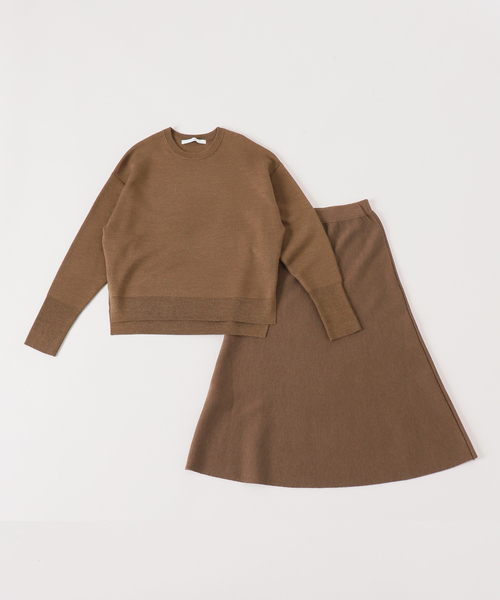 FRAMeWORK（フレームワーク）の「スムースプルオーバー（ニット