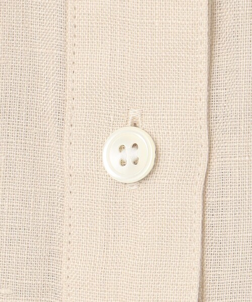 23区（ニジュウサンク）の「LIBECO シャツワンピ―ス（シャツ