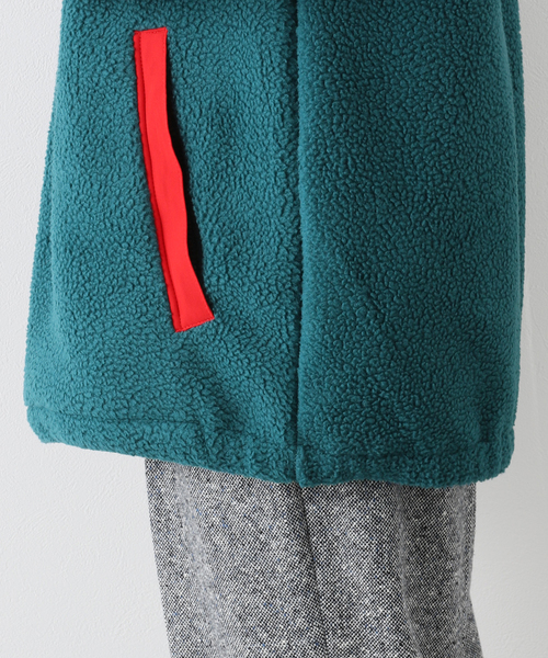 JOURNAL STANDARD relume(ジャーナルスタンダード レリューム)の「【POLeR / ポーラー】 US キャンプ シェルパ フリース アノラック(ブルゾン・メンズ・ネイビー/カーキ・MEDIUM/LARGE)」の15枚目の写真