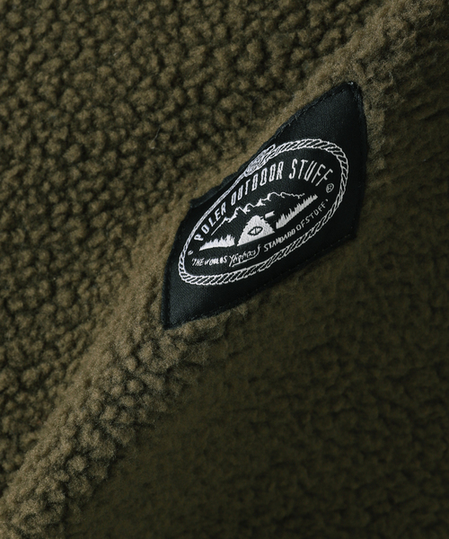 JOURNAL STANDARD relume(ジャーナルスタンダード レリューム)の「【POLeR / ポーラー】 US キャンプ シェルパ フリース アノラック(ブルゾン・メンズ・ネイビー/カーキ・MEDIUM/LARGE)」の21枚目の写真