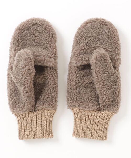 UNIVERSAL OVERALL(ユニバーサルオーバーオール)の「【UNIVERSAL OVERALL/ユニバーサルオーバーオール】ボアミトン/グローブ/手袋(手袋・レディース・ブラック/ベージュ/グレー/アイボリー/ブラウン/レッド/オレンジ/イエロー/レオパード/グリーン系その他・FREE)」の17枚目の写真