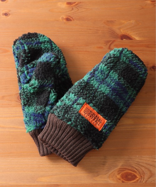 UNIVERSAL OVERALL(ユニバーサルオーバーオール)の「【UNIVERSAL OVERALL/ユニバーサルオーバーオール】ボアミトン/グローブ/手袋(手袋・レディース・ブラック/ベージュ/グレー/アイボリー/ブラウン/レッド/オレンジ/イエロー/レオパード/グリーン系その他・FREE)」の6枚目の写真