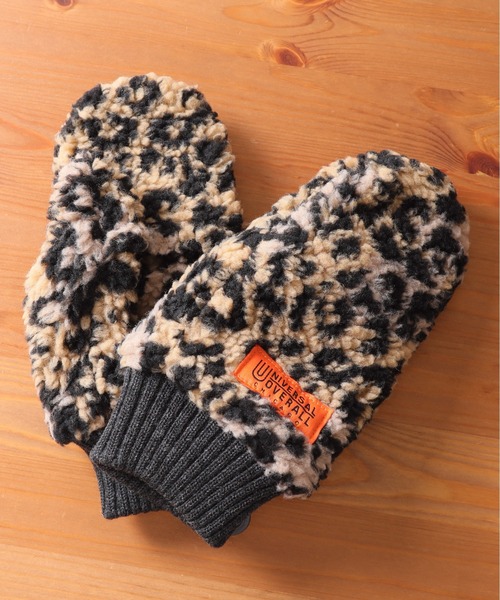 UNIVERSAL OVERALL(ユニバーサルオーバーオール)の「【UNIVERSAL OVERALL/ユニバーサルオーバーオール】ボアミトン/グローブ/手袋(手袋・レディース・ブラック/ベージュ/グレー/アイボリー/ブラウン/レッド/オレンジ/イエロー/レオパード/グリーン系その他・FREE)」の10枚目の写真