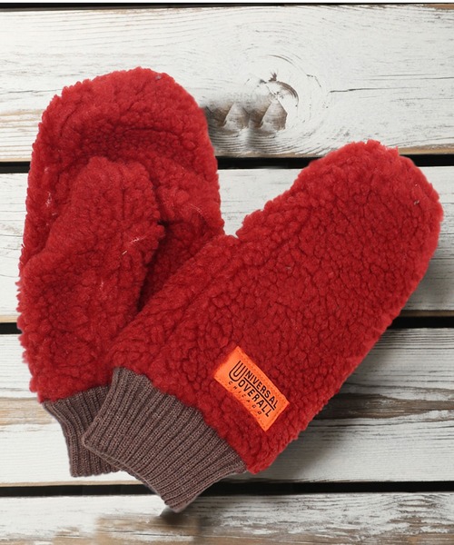 UNIVERSAL OVERALL(ユニバーサルオーバーオール)の「【UNIVERSAL OVERALL/ユニバーサルオーバーオール】ボアミトン/グローブ/手袋(手袋・レディース・ブラック/ベージュ/グレー/アイボリー/ブラウン/レッド/オレンジ/イエロー/レオパード/グリーン系その他・FREE)」の8枚目の写真