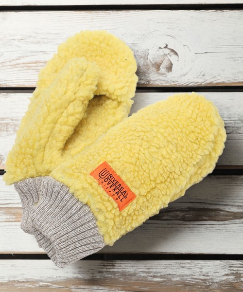 UNIVERSAL OVERALL(ユニバーサルオーバーオール)の「【UNIVERSAL OVERALL/ユニバーサルオーバーオール】ボアミトン/グローブ/手袋(手袋・レディース・ブラック/ベージュ/グレー/アイボリー/ブラウン/レッド/オレンジ/イエロー/レオパード/グリーン系その他・FREE)」の7枚目の写真