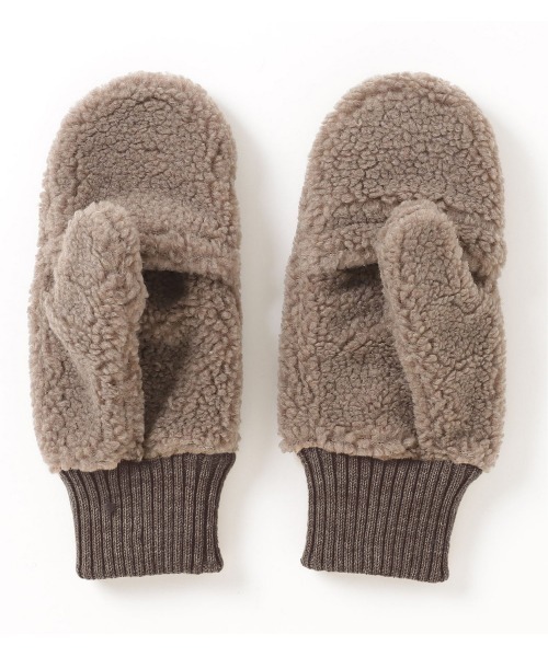 UNIVERSAL OVERALL(ユニバーサルオーバーオール)の「【UNIVERSAL OVERALL/ユニバーサルオーバーオール】ボアミトン/グローブ/手袋(手袋・レディース・ブラック/ベージュ/グレー/アイボリー/ブラウン/レッド/オレンジ/イエロー/レオパード/グリーン系その他・FREE)」の15枚目の写真