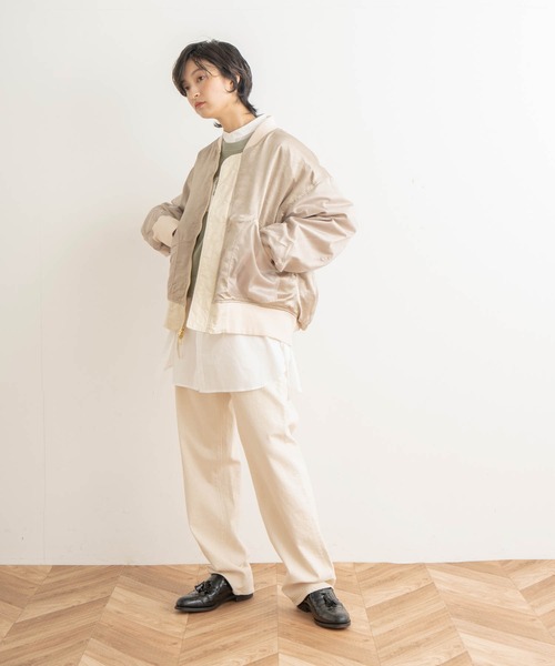 kha:ki（カーキ）の「「KHA:KI / カーキ」REV LIGHT MA-1（ブルゾン