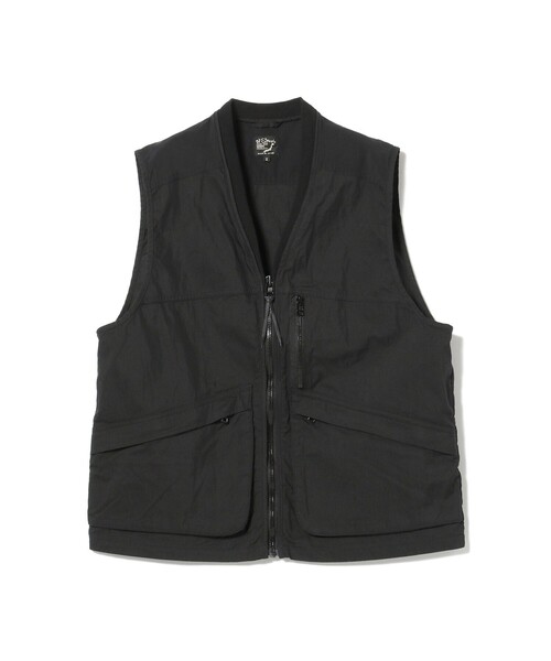 orSlow(オアスロウ)の「orSlow / COTTON NYLON UTILITY VEST ユーティリティ ベスト(ベスト・メンズ・ブラック/オリーブ・2(M)/3(L))」の3枚目の写真