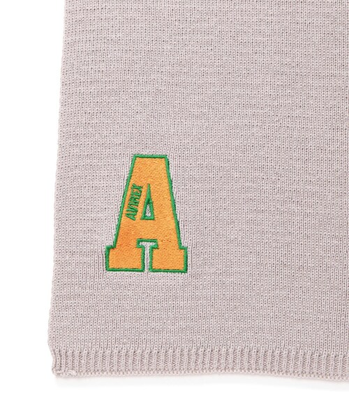 AVIREX(アヴィレックス)の「COLLEGE LOGO MUFFLER / カレッジ ロゴ マフラー / AVIREX / アヴィレックス(ストール/ショール・メンズ・ブラック/ネイビー/グレー・F)」の6枚目の写真