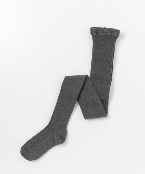 URBAN RESEARCH（アーバンリサーチ）の「コットンリブタイツ（タイツ/ストッキング・レディース・グレー/チャコールグレー・-）」の6枚目の写真