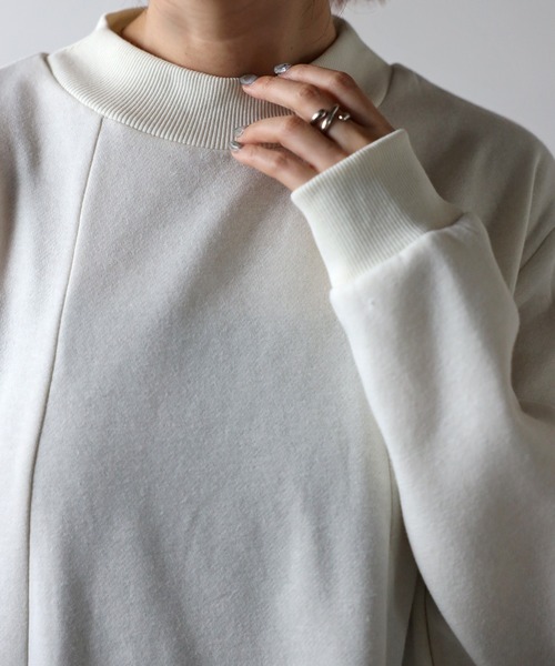 Fizz（フィズ）の「【Fizz/フィズ】　裏シャギーポケ付きハイネックワンピース（ワンピース・レディース・ダークグリーン/ブラック/グレイッシュベージュ/アイボリー・M）」の18枚目の写真