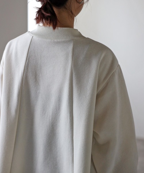 Fizz（フィズ）の「【Fizz/フィズ】　裏シャギーポケ付きハイネックワンピース（ワンピース・レディース・ダークグリーン/ブラック/グレイッシュベージュ/アイボリー・M）」の15枚目の写真