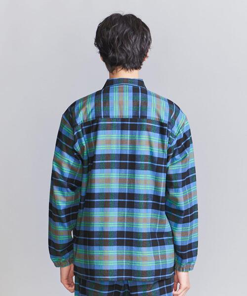 BEAUTY&YOUTH UNITED ARROWS(ビューティーアンドユースユナイテッドアローズ)の「ネル チェック パジャマ セット(ルームウェア/パジャマ・メンズ・グレー/ブラウン・L/S/M)」の5枚目の写真