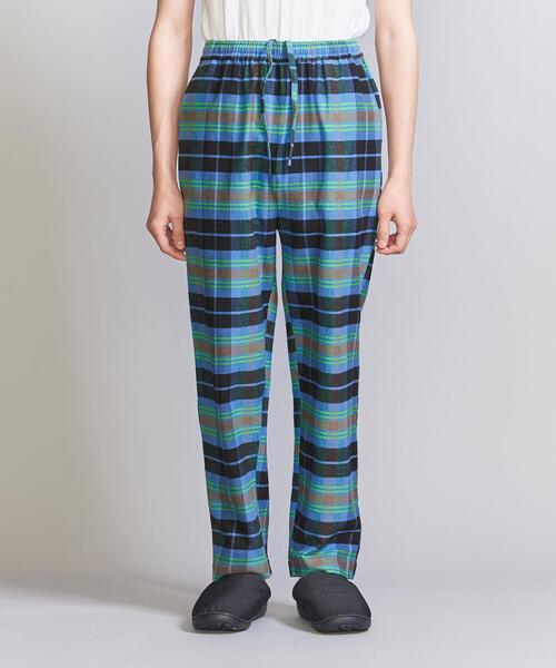 BEAUTY&YOUTH UNITED ARROWS(ビューティーアンドユースユナイテッドアローズ)の「ネル チェック パジャマ セット(ルームウェア/パジャマ・メンズ・グレー/ブラウン・L/S/M)」の9枚目の写真