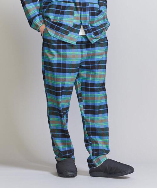 BEAUTY&YOUTH UNITED ARROWS(ビューティーアンドユースユナイテッドアローズ)の「ネル チェック パジャマ セット(ルームウェア/パジャマ・メンズ・グレー/ブラウン・L/S/M)」の13枚目の写真