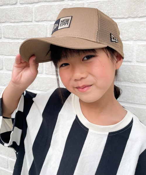 ニューエラキッズ メッシュキャップ 9FORTYA-Frame ボックスロゴ