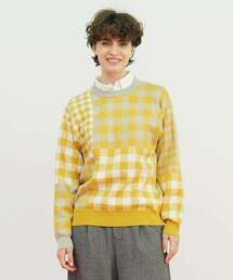 FRAPBOIS | ギンガムニット(ニット/セーター)