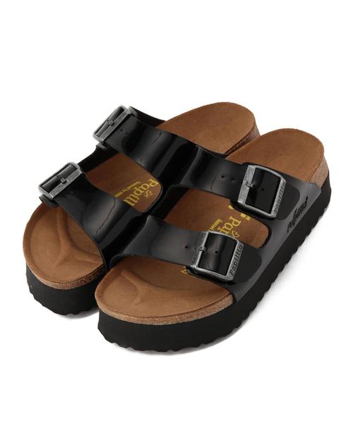 BEAUTY&YOUTH UNITED ARROWS(ビューティーアンドユースユナイテッドアローズ)の「BYBC Papillio ARIZONA プラットフォームサンダル◆(サンダル・レディース・ホワイト/ブラック・37/35/36/38)」の1枚目の写真