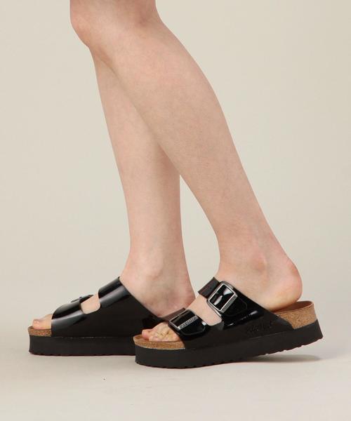 BEAUTY&YOUTH UNITED ARROWS(ビューティーアンドユースユナイテッドアローズ)の「BYBC Papillio ARIZONA プラットフォームサンダル◆(サンダル・レディース・ホワイト/ブラック・37/35/36/38)」の4枚目の写真