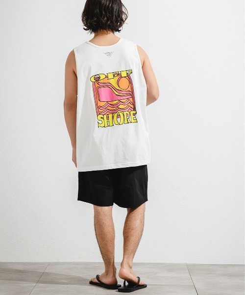 セール】DST SUNSET TANKTOP/サンセットグラフィックタンク