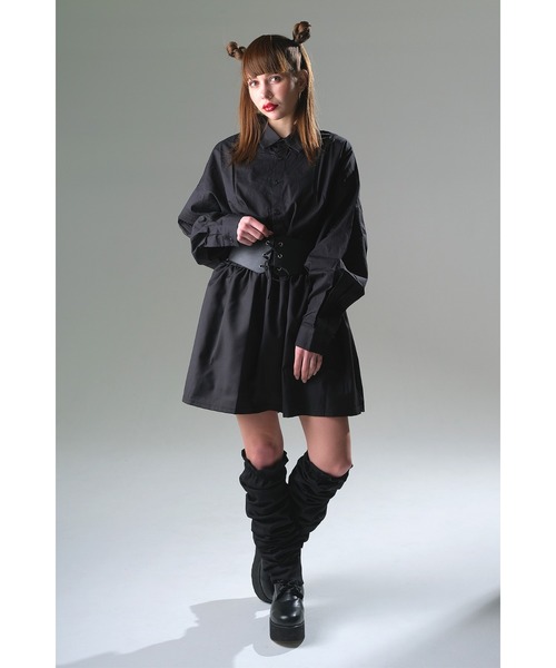 ankoROCK（アンコロック）の「an meets zakka レースアップレザーコルセットベルト -レディース-（ベルト・レディース・A・ONE SIZE）」の2枚目の写真