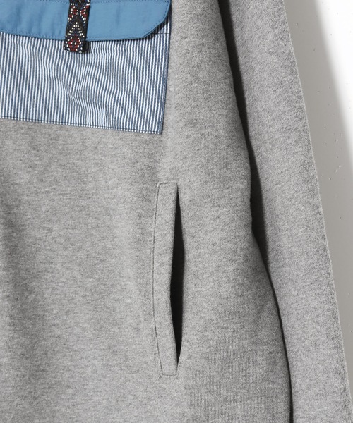 チャイハネ（チャイハネ）の「【チャイハネ】Amina×grn キャッパMEN'Sカーディガン（ブルゾン・メンズ・インディゴブルー/グレー・FREE）」の5枚目の写真