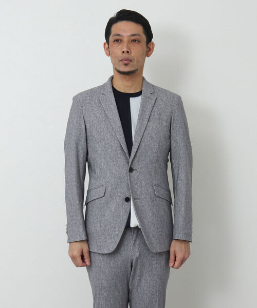 Stutostein Nolley's（シュテットシュタインノーリーズ）の「《セットアップ対応》MODERNFIT JK スリムストレッチジャケット（テーラードジャケット・メンズ・インディゴブルー/ダークネイビー/グレー・S/M/L/XL）」の15枚目の写真