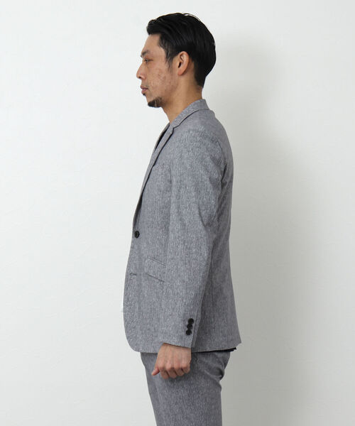 Stutostein Nolley's（シュテットシュタインノーリーズ）の「《セットアップ対応》MODERNFIT JK スリムストレッチジャケット（テーラードジャケット・メンズ・インディゴブルー/ダークネイビー/グレー・S/M/L/XL）」の14枚目の写真