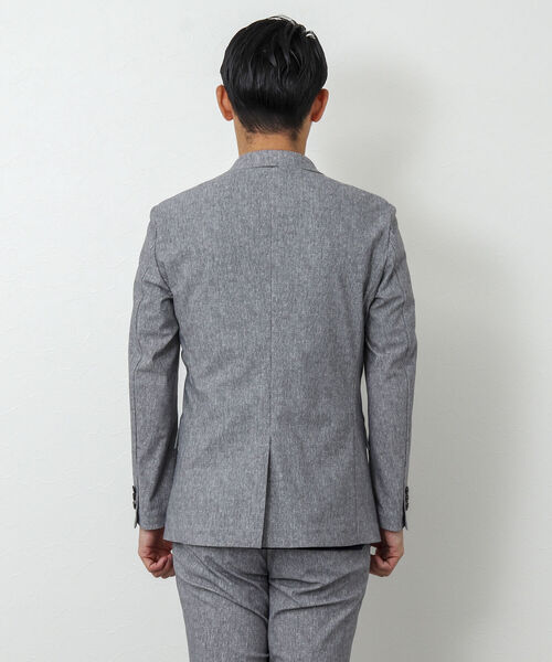 Stutostein Nolley's（シュテットシュタインノーリーズ）の「《セットアップ対応》MODERNFIT JK スリムストレッチジャケット（テーラードジャケット・メンズ・インディゴブルー/ダークネイビー/グレー・S/M/L/XL）」の13枚目の写真