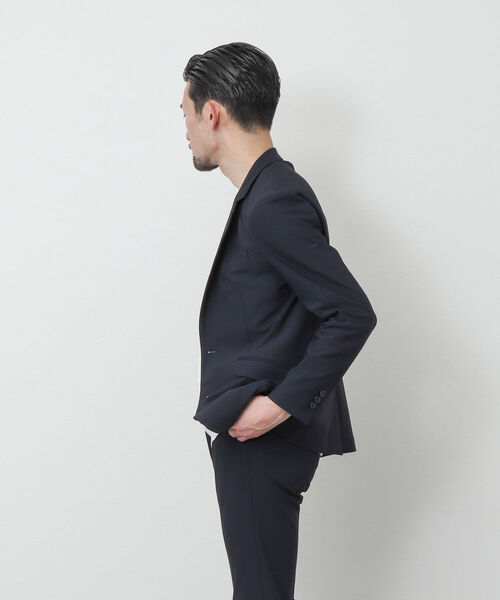 Stutostein Nolley's（シュテットシュタインノーリーズ）の「《セットアップ対応》MODERNFIT JK スリムストレッチジャケット（テーラードジャケット・メンズ・インディゴブルー/ダークネイビー/グレー・S/M/L/XL）」の9枚目の写真