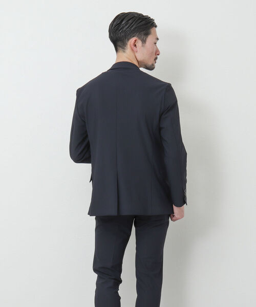 Stutostein Nolley's（シュテットシュタインノーリーズ）の「《セットアップ対応》MODERNFIT JK スリムストレッチジャケット（テーラードジャケット・メンズ・インディゴブルー/ダークネイビー/グレー・S/M/L/XL）」の8枚目の写真