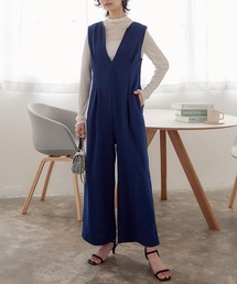 ノースリーブオールインワン（つなぎ/オールインワン