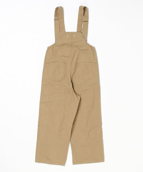 BEAVER(ビーバー)の「URVIN/アービン ZIP OVERALL ジップオーバーオール(サロペット/オーバーオール・レディース・ベージュ/カーキ・1/0)」の3枚目の写真