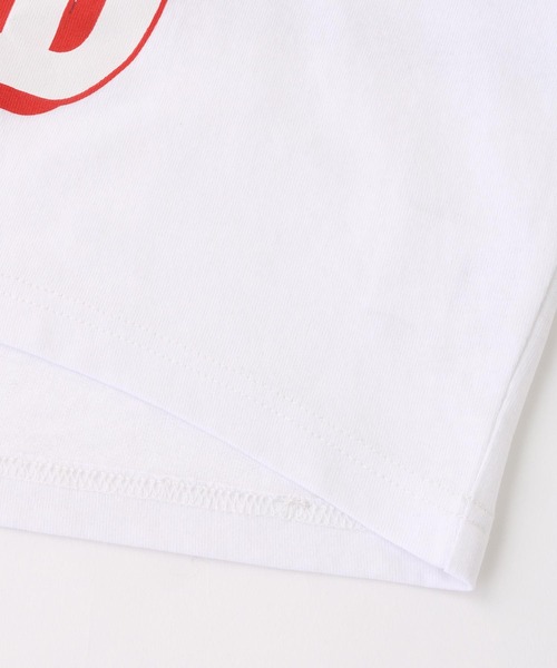MILKFED.(ミルクフェド)の「COLLEGE LOGO TOP(Tシャツ/カットソー・レディース・ブラック/レッド/ホワイト・ONE SIZE)」の5枚目の写真