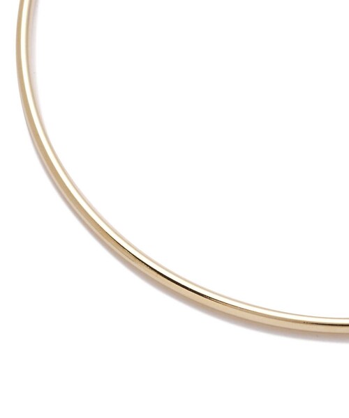 NATURAL BEAUTY BASIC（ナチュラルビューティーベーシック）の「シンプルメタルチョーカー（ネックレス・レディース・ゴールド/シルバー・ﾌﾘ-）」の5枚目の写真