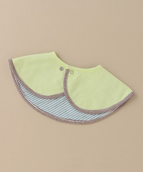 baby cheer（ベイビーチアー）の「レモン･キウイスタイ（スタイ/よだれかけ・キッズ・ライトグリーン/レモンイエロー・FREE）」の11枚目の写真