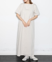 2wayスリットロングワンピース
