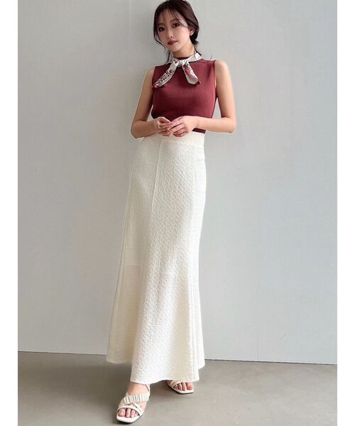 【新品タグ付き】CIRCUS HOTEL ノースリーブ 薄手ニット Shinzone（シンゾーン）】HIGH TWIST COTTON SLEEVELESS