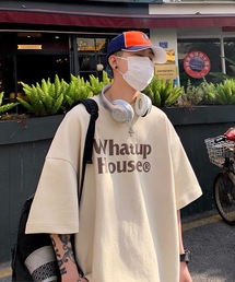 韓国ストリート ビッグシルエット プリントアソートTシャツ カットソー ユニセックス