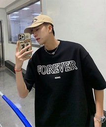 韓国ストリート ビッグシルエット プリントアソートTシャツ カットソー ユニセックス