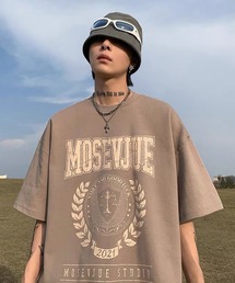 韓国ストリート ビッグシルエット プリントアソートTシャツ カットソー ユニセックス